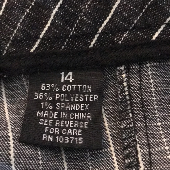 Larry Levine Stretch Wide Leg Capri - Picture 7 of 13